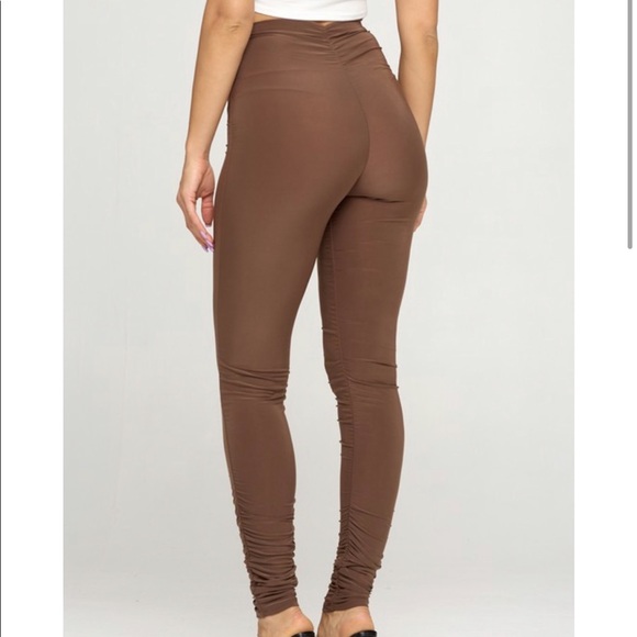 legging skinny high waist bundle ruched - Picture 5 of 8